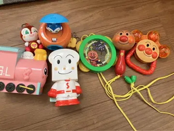호빵맨, 포포짱, 식빵맨, 코킨짱 완구 세트