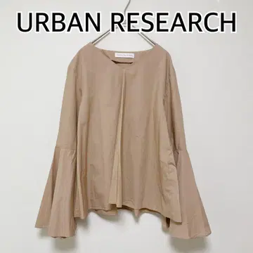 URBAN RESEARCH 어반 리서치 긴팔 블라우스 베이지