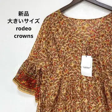 새상품 빅 사이즈 rodeocrowns 동양인 원피스