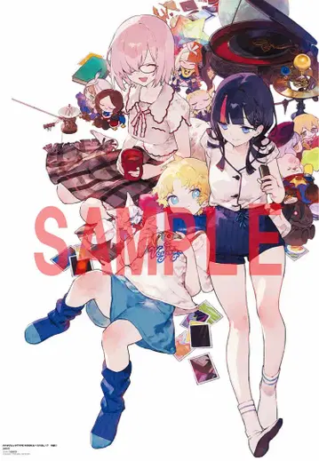 TYPE-MOON 에이스 부록 B2 포스터 VOL17 엘리세 보이져