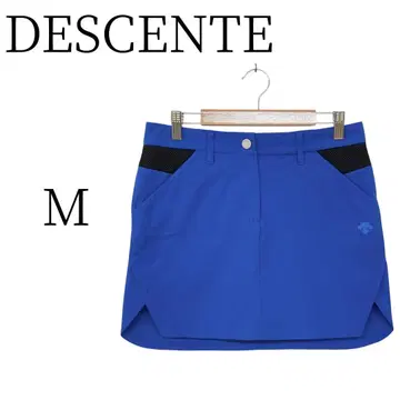 DESCENTE 데상트 파랑 미니 타이트 스커트 M