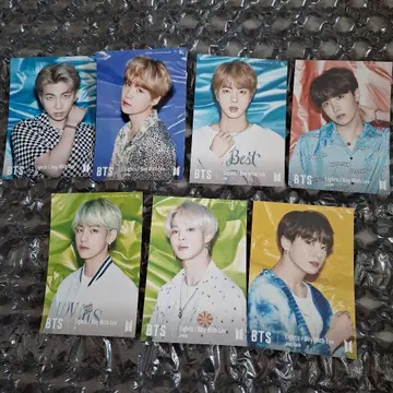 BTS Lights / Boy With Luv 7장 세트