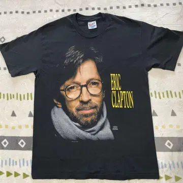 ERIC CLAPTON 티셔츠 L 사이즈 구제 의류 90년대 재팬 투어