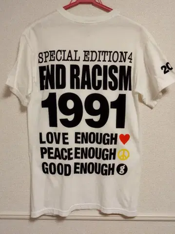 GOODENOUGH endracism 굿이너프 프래그먼트 티셔츠