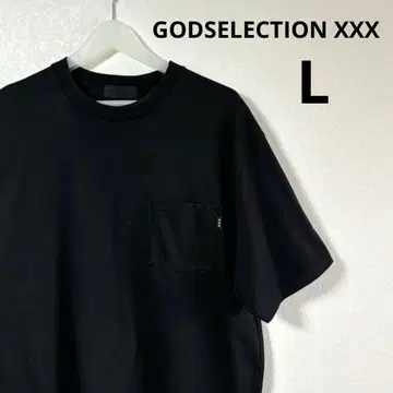 GODSELECTION XXX 갓 셀렉션 티셔츠 로고 L