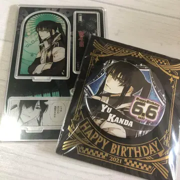 명장면 디오라마 피규어 생일 캔뱃지 D.Gray-man 칸다 유우