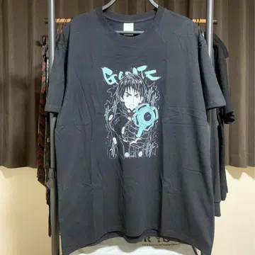 GANTZ 티셔츠 크로노 X건 간츠 쿠로노 케이