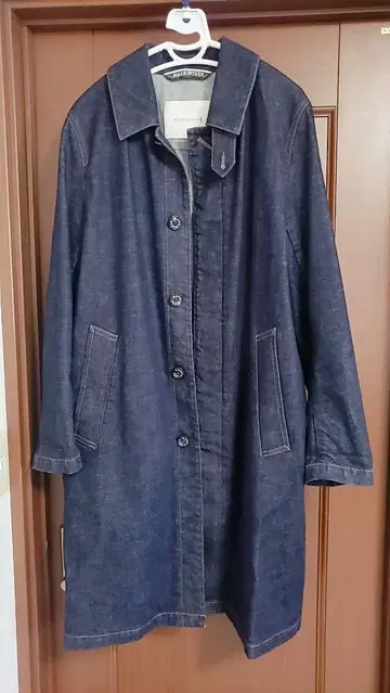 사이즈 36 매킨토시 던켈드 데님 트렌치코트