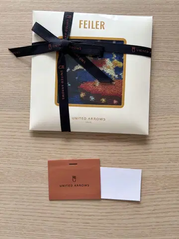 [미사용 새상품] FEILER CAROUSEL 회전목마 UA 별주 손수건