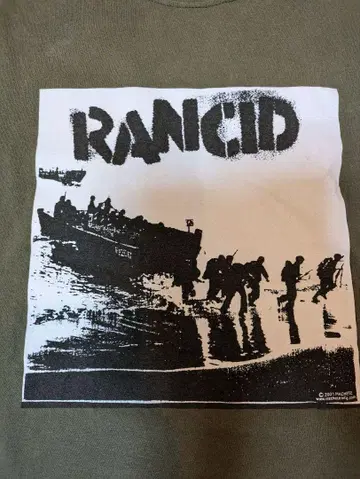 RANCID 빈티지 레어 티셔츠