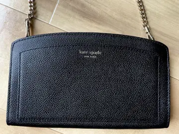 kate spade 블랙 가죽 숄더백
