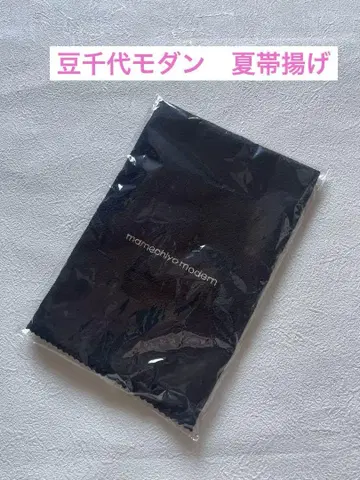 마메치요 모던 여름 오비 장식 천 미사용 새상품