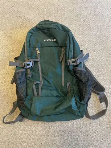 TOMULE 25L 백팩 다크 그린
