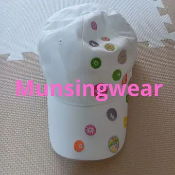 Munsingwear 화이트 캡 프리 사이즈