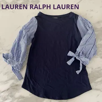 LAUREN RALPH LAUREN 7부 소매 티셔츠 XS 사이즈