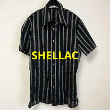 SHELLAC 반팔 셔츠 보더 셀락
