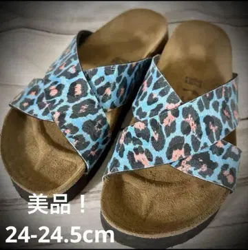 [희귀] 버켄스탁 파피리오 애니멀 프린트 24~24.5cm
