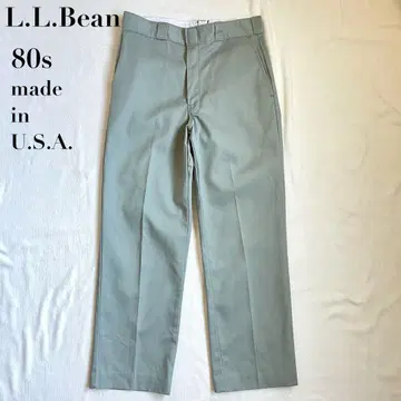 80년대 USA제 L.L.Bean 워크 팬츠 W32 디키즈 874