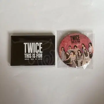 TWICE 업그레 혜택 트레이딩 카드 캔뱃지