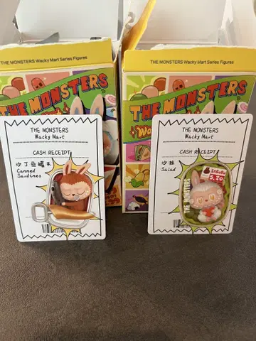 [당일 발송] 라부부 피규어 wacky mart 2세트