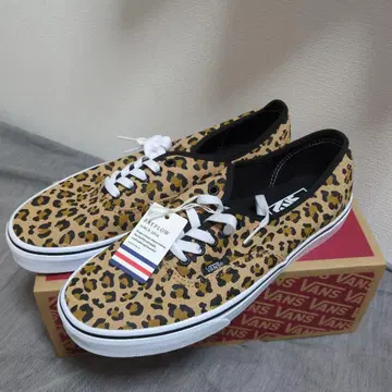 새상품 VANS AUTHENTIC LEOPARD 오센틱 27cm