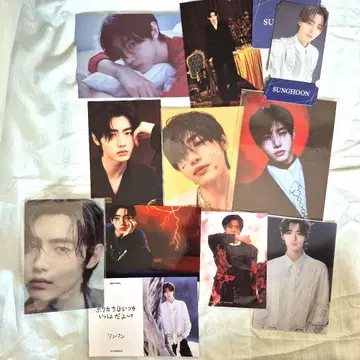 SUNGHOON 엽서 세트