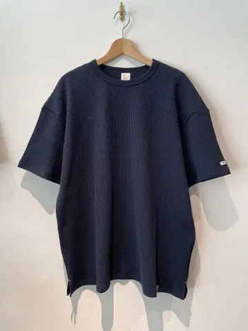 와플 써멀 TEE (NAVY)
