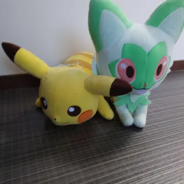 피카츄 냐오하 봉제 인형 세트 약 30cm