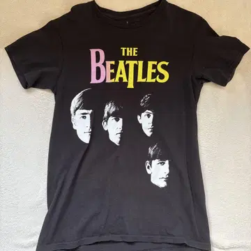 THE BEATLES 티셔츠 S 사이즈 블랙