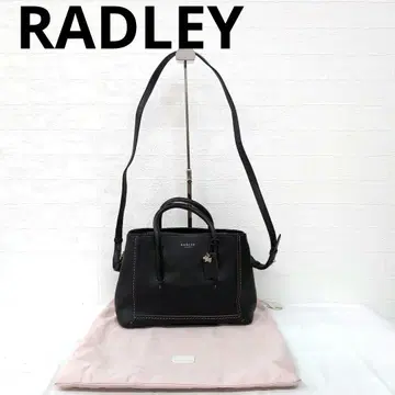 242 RADLEY 블랙 가죽 숄더백 수납 가방 포함
