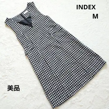 새상품급 INDEX 하운드투스 블랙 슬리브리스 원피스 M