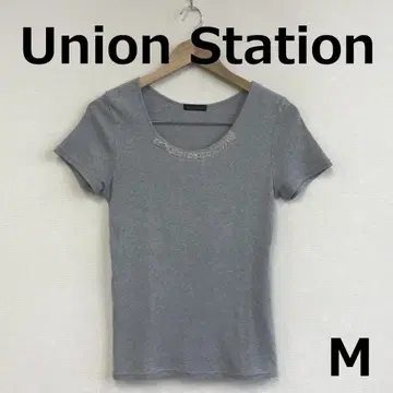 A0728A06 [ Union Station ] 비즈 T셔츠