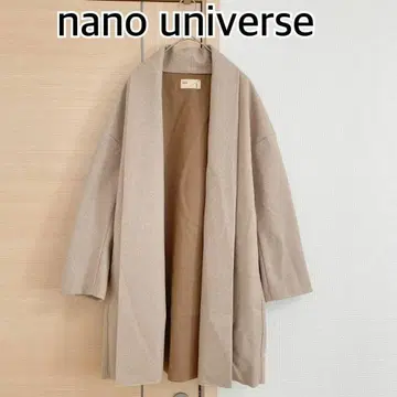 나노 유니버스 nano universe 코트 베이지 노카라 코트