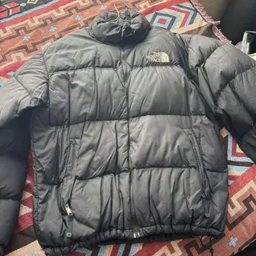 THE NORTH FACE 블랙 다운 자켓 XL