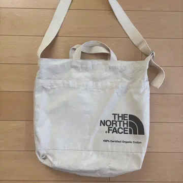 THE NORTH FACE 토트백 크림색