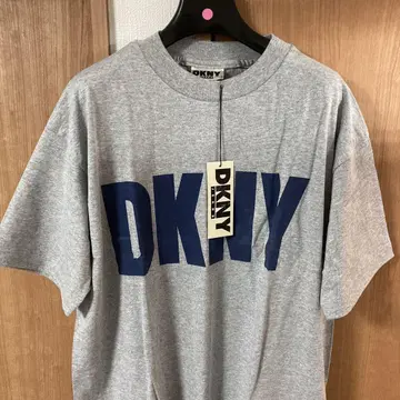 미사용 90년대 DKNY JEANS 로고 티셔츠 USA 빈티지 F