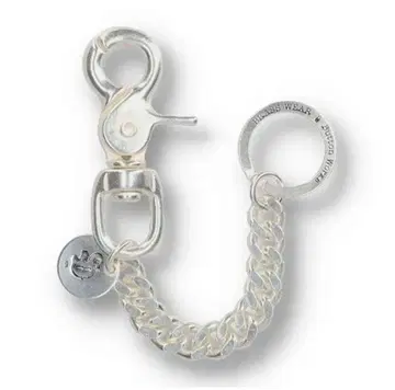 BUTTON WORKS x SD KEY CHAIN SILVER