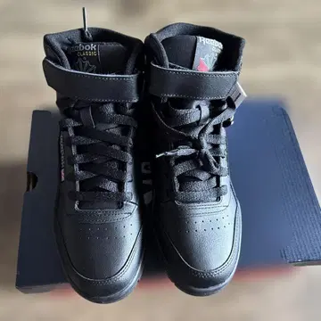 Reebok EX-O-FIT HI 블랙 23.5 리복