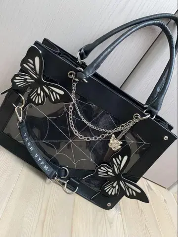 덕질 백 토트백 숄더백 이타백 로리 덕질 블랙 백