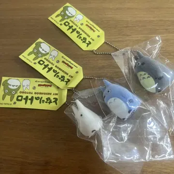지브리 파크 토토로 스트랩 3개 세트