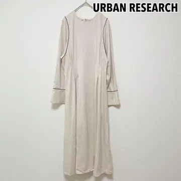 URBAN RESEARCH 어반 리서치 긴팔 원피스 베이지