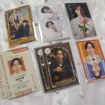 카베 포스터 나가미 요시모토 콜레카 8매 세트
