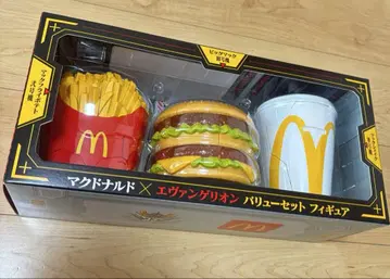 [미개봉 새상품] 맥도날드 에반게리온 콜라보 밸류팩 피규어