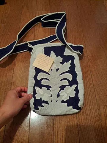 C.J.TRADING 로얄 하와이안 퀼트 백 숄더백