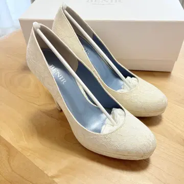 베닐 웨딩 신발 22cm 힐 12cm