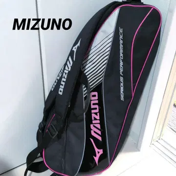 Mizuno Serious Performance 라켓 백 블랙 테니스