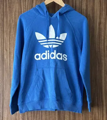 adidas 파랑 후드티 M