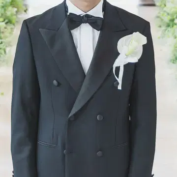 Maker's Shirt Kamakura 검은 나비 넥타이 새틴 원단