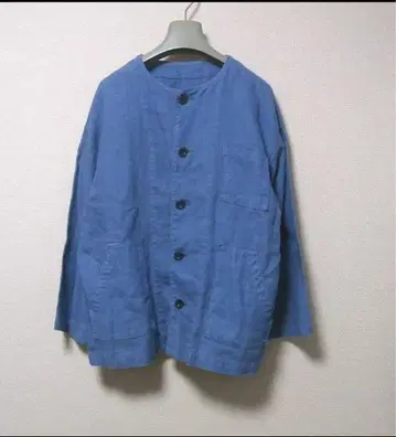 네스트로브 nest Robe 린넨 노카라 자켓
