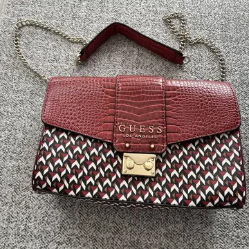 GUE SSLosANGELES 숄더 백 빨간색 새상품급
